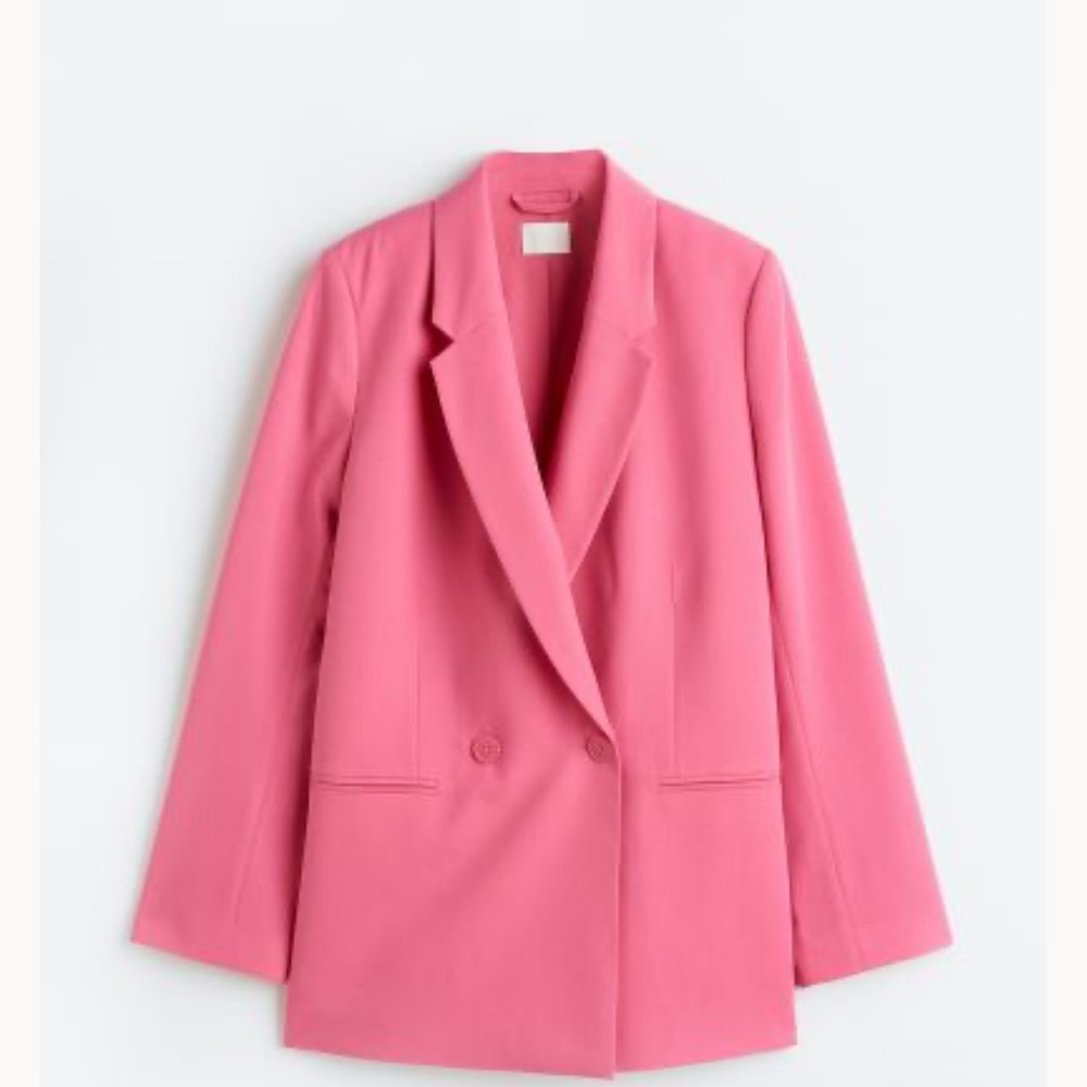 H&M pink blazer